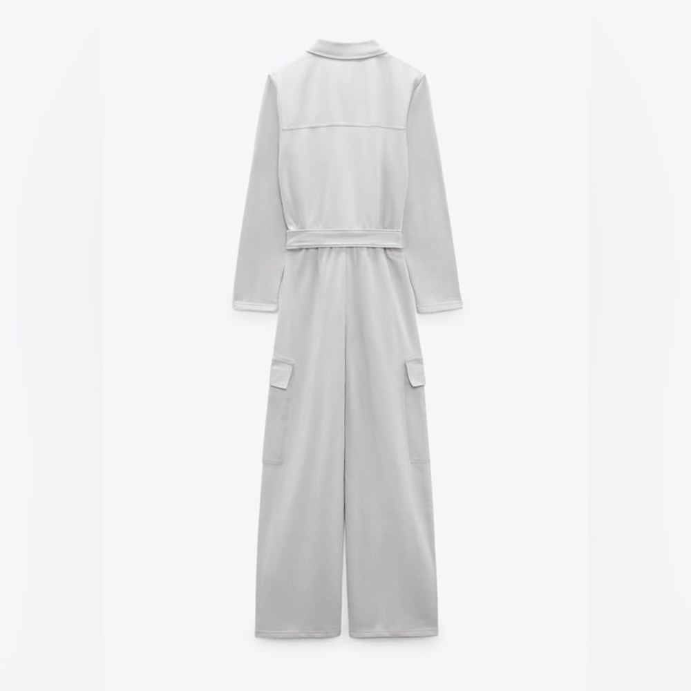 ZARA POCKETED UTILITY JUMPSUIT